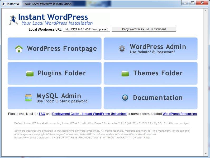 09 launch instant wordpress